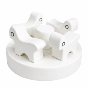 PlayCruator Carousel Rides GT-Carousel-120-WH